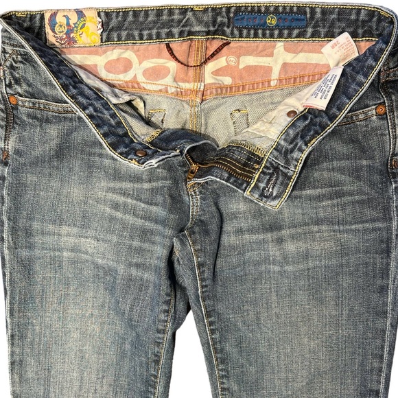 AG Adriano Goldschmied Low Rise Flare Jeans Size 28 - Picture 5 of 8